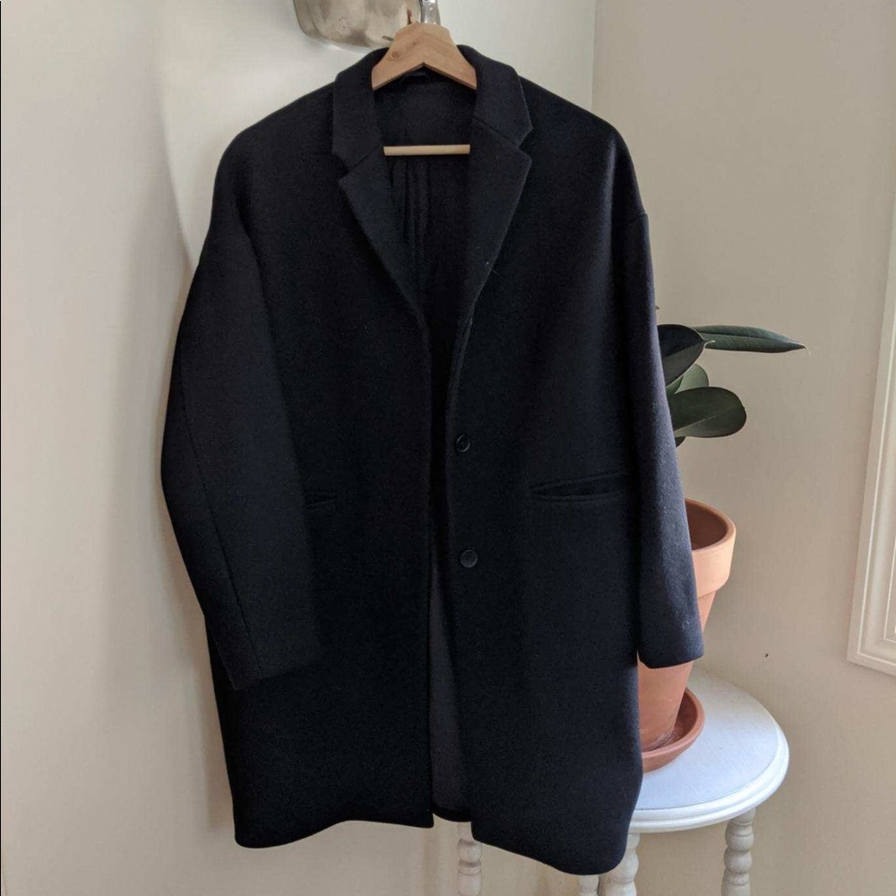 Everlane Cacoon Coat Black Size 2